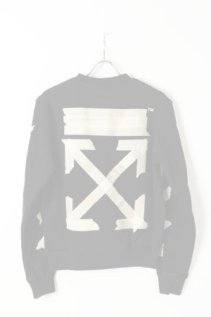 画像4:  {SOLD} Off-white オフホワイト TAPE ARROWS SLIM CREWNECK{OMBA025R20E300021048-BLK-BJS}