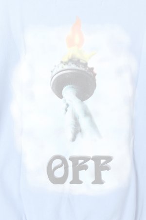 画像5:   Off-white オフホワイト BLUE LIBERTY HOODIE{OMBB034E18192015-BLU-AHA}