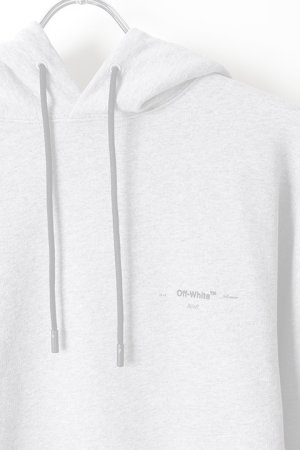 画像3:   Off-white オフホワイト ARROWS HOODIE{OMBB034E18192025-GRY-AHA}