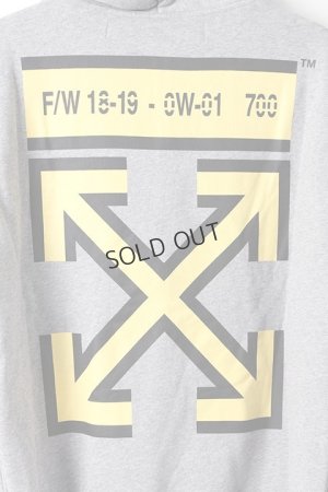 画像5: {SOLD}Off-white オフホワイト ARROWS HOODIE{OMBB034E18192025-GRY-AHA}