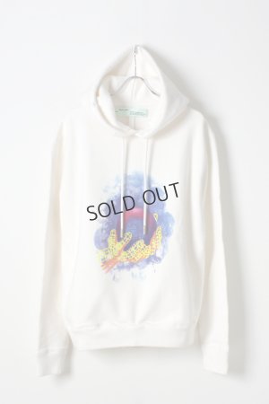 画像1: {SOLD}Off-white オフホワイト WORLD HAND HOODIE{OMBB034F188990390288-WHT-AHA}