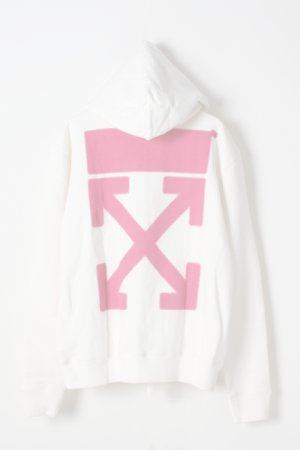 画像2:   Off-white オフホワイト WORLD HAND HOODIE{OMBB034F188990390288-WHT-AHA}
