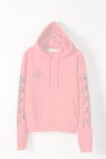   Off-white オフホワイト DIAG STENCIL SLIM HOODIE RED BLACK{OMBB034R19003015201-RED-AIS}