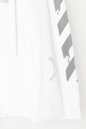 画像3:   Off-white オフホワイト DRIPPING ARROWS INCOMP HOODIE{OMBB057R20E300050110-WHT-BJS}