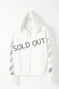 {SOLD}Off-white オフホワイト DIAG COLORED ARROW ZIP HOO OFF WHITE MULTI-COLOR{OMBE001R19003012028-WHT-AIS}