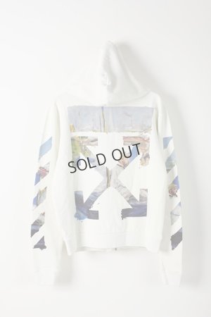 画像2: {SOLD}Off-white オフホワイト DIAG COLORED ARROW ZIP HOO OFF WHITE MULTI-COLOR{OMBE001R19003012028-WHT-AIS}