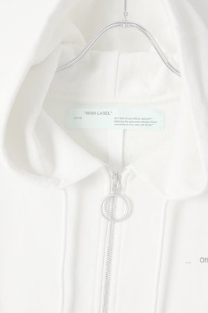画像4:   Off-white オフホワイト DIAG COLORED ARROW ZIP HOO OFF WHITE MULTI-COLOR{OMBE001R19003012028-WHT-AIS}