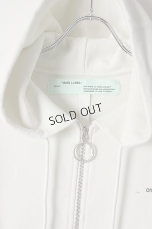 画像4: {SOLD}Off-white オフホワイト DIAG COLORED ARROW ZIP HOO OFF WHITE MULTI-COLOR{OMBE001R19003012028-WHT-AIS}