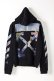 画像2: {SOLD}Off-white オフホワイト DIAG COLORED ARROW ZIP HOO BLACK MULTI-COLOR{OMBE001R19003012108-BLK-AIS} (2)