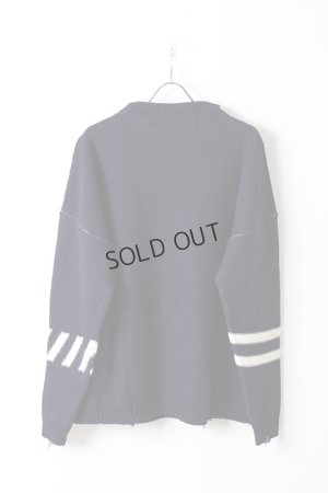 画像2: {SOLD}Off-white オフホワイト KNIT WEAR{OMHA049E18A28001-BLU-AHA}