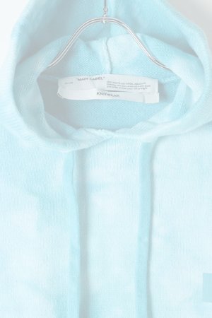 画像3:  {SOLD} Off-white オフホワイト LOGO KNIT HOODIE PETROL{OMHA072R20G730203939-BLU-BJS}