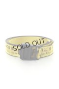 {SOLD}Off-white オフホワイト YELLOW INDUSTRIAL BELT{OMRB012E18647001-YEL-AHA}