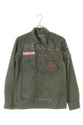 【 50%OFF セール｜176,000円→88,000円】 ONE MADE ワンメイド Military Shirt EX{-AHS}