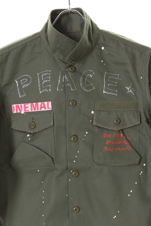 画像4: 【 50%OFF セール｜176,000円→88,000円】 ONE MADE ワンメイド Military Shirt EX{-AHS}