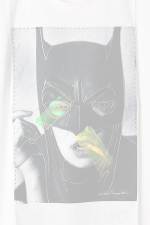 画像4:  {SOLD} ONE MADE ワンメイド T-shirt Bat Woman{-AIS}