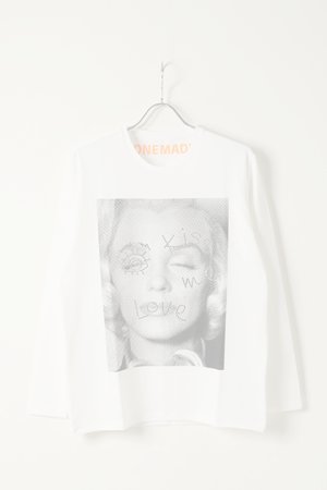 画像1:   ONE MADE ワンメイド LONG T-SHIRTS MONROE{-BAS}