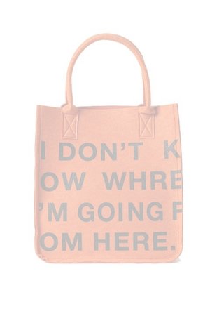 画像1:   ONE MADE ワンメイド FELT TOTO BAG（ユニセックス）{ONE-791-ORG-BAS}