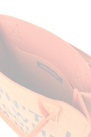 画像2:   ONE MADE ワンメイド FELT TOTO BAG（ユニセックス）{ONE-791-ORG-BAS}