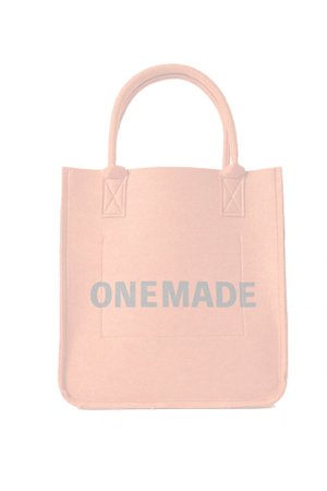画像5:   ONE MADE ワンメイド FELT TOTO BAG（ユニセックス）{ONE-791-ORG-BAS}
