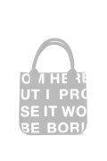   ONE MADE ワンメイド FELT MINI TOTO BAG（ユニセックス）{ONE-790-BLK-BAS}