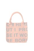   ONE MADE ワンメイド FELT MINI TOTO BAG（ユニセックス）{ONE-790-ORG-BAS}