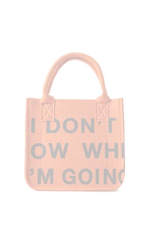 画像5:  {SOLD} ONE MADE ワンメイド FELT MINI TOTO BAG（ユニセックス）{ONE-790-ORG-BAS}