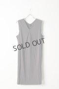 {SOLD}T' ティー "SEA ISLAND COTTON" LUXSIC 100％(20/1) Dress No Sleeve RELAX{-AIS}