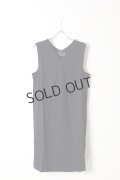 {SOLD}T' ティー "SEA ISLAND COTTON" LUXSIC 100％(20/1) Dress No Sleeve RELAX{-AIS}