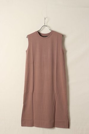 画像1: 【24SS新作】T' ティー Crew Neck Dress Sleeveless Relax{-BDS}