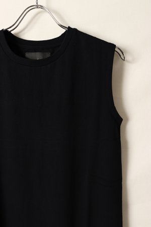 画像3: 【24SS新作】T' ティー Crew Neck Dress Sleeveless Relax{-BDS}