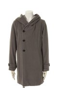 【 20%OFF セール｜82,500円→66,000円】 OURET オーレット BACK SATIN BEAVER BIG HOOD COAT{-AEA}