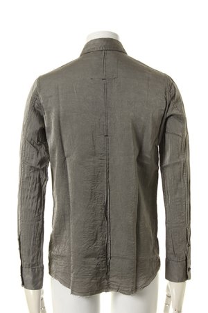 画像2: 【周年記念 24%OFF ｜23,100円→17,556円】 OURET オーレット SILK COTTON TUMBLER REGULAR COLLAR SHIRT{OR161-1551-92UB-AFS}