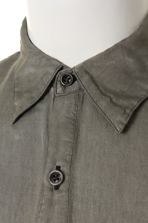 画像4: 【 30%OFF セール｜23,100円→16,170円】 OURET オーレット SILK COTTON TUMBLER REGULAR COLLAR SHIRT{OR161-1551-92UB-AFS}