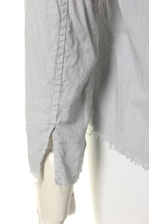 画像5: OURET オーレット COTTON LAWN SILICON CUT OFF FLY FRONT SHIRT{-AFS}