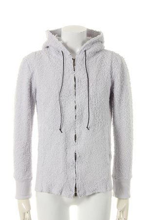 画像1: 【 30%OFF セール｜35,200円→24,640円】 OURET オーレット LINEN COTTON LONG PILE ZIP PARKA{-AFS}