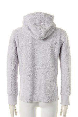 画像2: 【 30%OFF セール｜35,200円→24,640円】 OURET オーレット LINEN COTTON LONG PILE ZIP PARKA{-AFS}