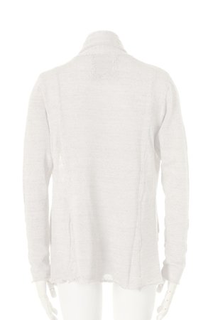 画像2:   OURET オーレット GIMA JERSEY STITCH DRAPE CARDIGAN{-AGS}