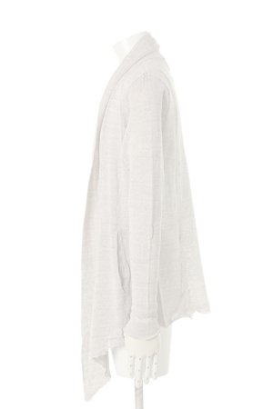 画像3:   OURET オーレット GIMA JERSEY STITCH DRAPE CARDIGAN{-AGS}