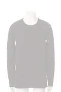  {SOLD} OURET オーレット CLASSICAL STRETCH JERSEY STITCH CUT OFF CREW NECK LONG SLEEVE{-AGA}