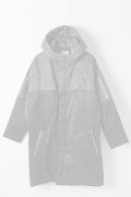  {SOLD} OURET オーレット シュリンクナイロンツイルドロップショルダーミリタリーダウンフーディ{-BJA}
