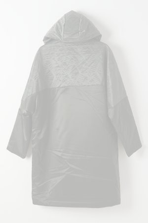 画像2:  {SOLD} OURET オーレット シュリンクナイロンツイルドロップショルダーミリタリーダウンフーディ{-BJA}