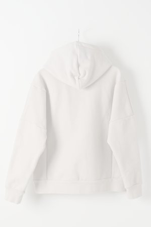 画像2:  {SOLD} OURET オーレット ハイパーストレッチ裏毛ハーフZIPフーディL/S{-BJA}