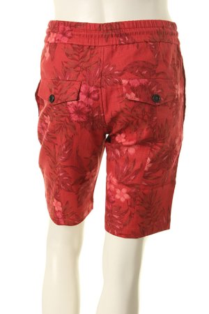 画像2: ▽ 70%OFF アウトレットセールセール30,800円→9,240円▽ AKM エイケイエム tropical print cotton-linen swing easy shorts{-AES}