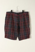 ▽ 70%OFF アウトレットセールセール38,500円→11,550円▽ AKM エイケイエム WASHABLE ITALY LINEN collection wrinkle shorts (pants){-ACS}