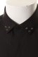 画像4: {SOLD}Neil Barrett ニールバレット STUDS COLLAR SHIRT{PBCM669A-G049C-01-AHS} (4)