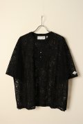 el conductorH コンダクター CORD EMBROIDERED PAISLEY LACE S/S T-SHIRT{-BCA}