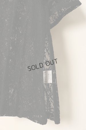 画像4: {SOLD}el conductorH コンダクター CORD EMBROIDERED PAISLEY LACE S/S T-SHIRT{-BCA}