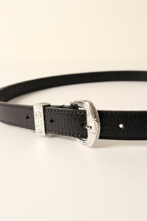 画像3: el conductorH コンダクター PLAIN WESTERN BELT{-BCA}