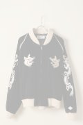   el conductorH コンダクター VELVETEEN FOX EMBROIDERED SOURVENIR JKT{-BCA}