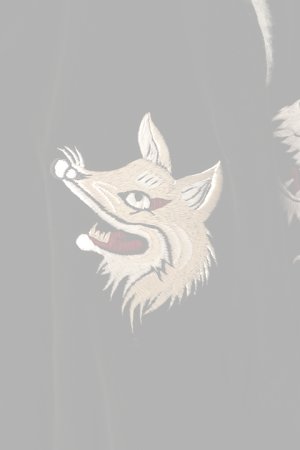 画像2:   el conductorH コンダクター VELVETEEN FOX EMBROIDERED SOURVENIR JKT{-BCA}